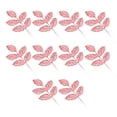 thumbnail image 1 of 10pcs Navidad Hojas simuladas Decorativas Hojas artificiales Adornos de fiesta, 1 of 7