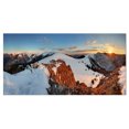 thumbnail image 2 of Slovakia Frozen Landscape Panorama - Landscape Canvas Art Print, 2 of 3