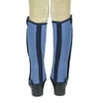 thumbnail image 2 of Half Chaps TuffRider Keeneland sintético para niños, azul claro, 2 of 3