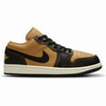 thumbnail image 2 of Ni - ke Air Jordan 1 Low SE HQ3603 201 Flax/Black-Baroque Brown New Men's Size 11, 2 of 5