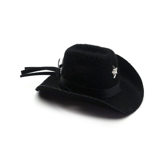 Carolina Designer Dragons' Bearded Dragon Cowboy Hat, Black
