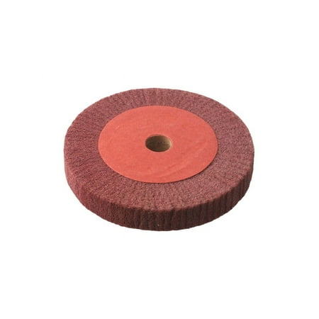 

6 Nylon Fiber Flap Polishing Wheel Disc Non-Woven Abrasive Buffing 320 Grit 150Mm