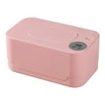 thumbnail image 1 of Dispensador de toallita con calefacción Calentador de toallita húmeda Capacidad de 80 piezas con vehículo ligero nocturno y uso doméstico de viaje rosa, 1 of 8