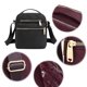 thumbnail image 3 of Mini bolso de hombro versátil, bolso ligero de tela de nailon impermeable, 3 of 5