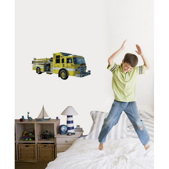 Firetruck I Wall Decal Cutout