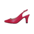 thumbnail image 3 of PEERAGE Candy Women's Extra Wide Width Dress Slingback RED 8, 3 of 6