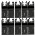 thumbnail image 1 of 10 Pcs 34mm Multi-tool Blades Oscillating Blade Carbon Steel Diy Multi-purpose Tools (10 Pcs), 1 of 5