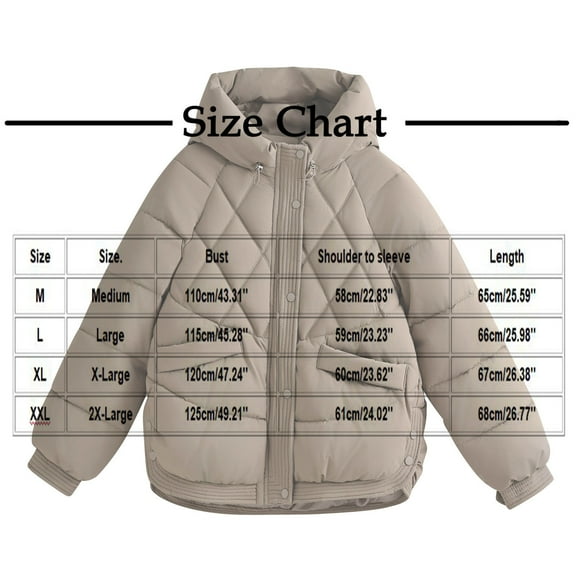 Cavosen Work Coats for Women Thickened Winter Warm Down Jacket Packable Coat with Hood Workout Insulated Travel Outerwear