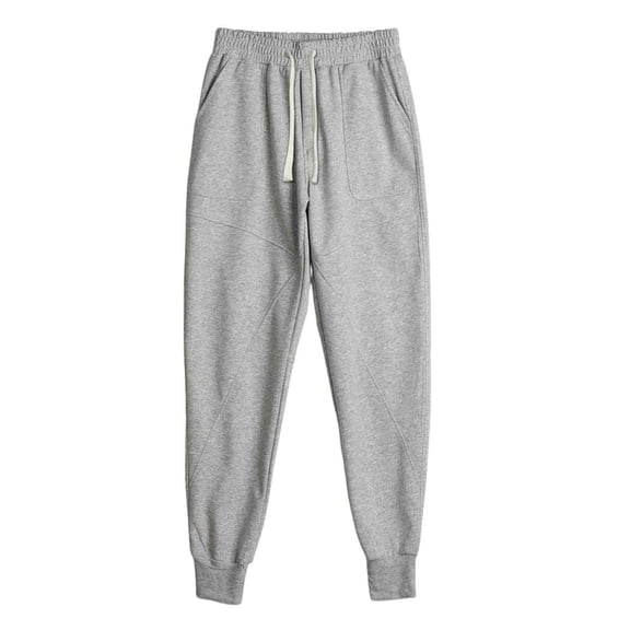 LEKWK Joggers for Men Regular Fit Seam Detail Design with Functional Pockets Joggers Pants Elastic Waist Soft Breathable Fabric Athletic Pants Wear
