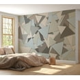 thumbnail image 7 of Tiptophomedecor Abstract Wallpaper Wall Mural - Geometric Puzzle, 7 of 7