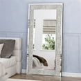 thumbnail image 3 of LUVODI Rectangle Decorative Wall Mirror 47x24in Crushed Diamond Makeup Mirror for Living Room Decor, 3 of 12