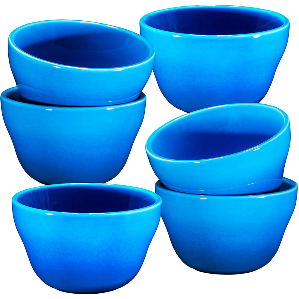 Ceramic Dessert Bowls Set 8 Oz Durable Ceramic Bowls set of 6 Elegant