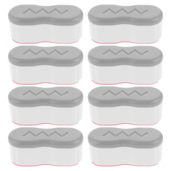 HOMEMAXS Universal Toilet Seat Risers and Bumpers Replacement Set for Enhanced Comfort and Stability
