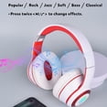 thumbnail image 5 of ESULOMP 5.0 Headband Bluetooth Headset Luminous Retractable Folding HiFi Subwoofer Full Wrap-around Ear Wireless Bluetooth Headset, 5 of 7