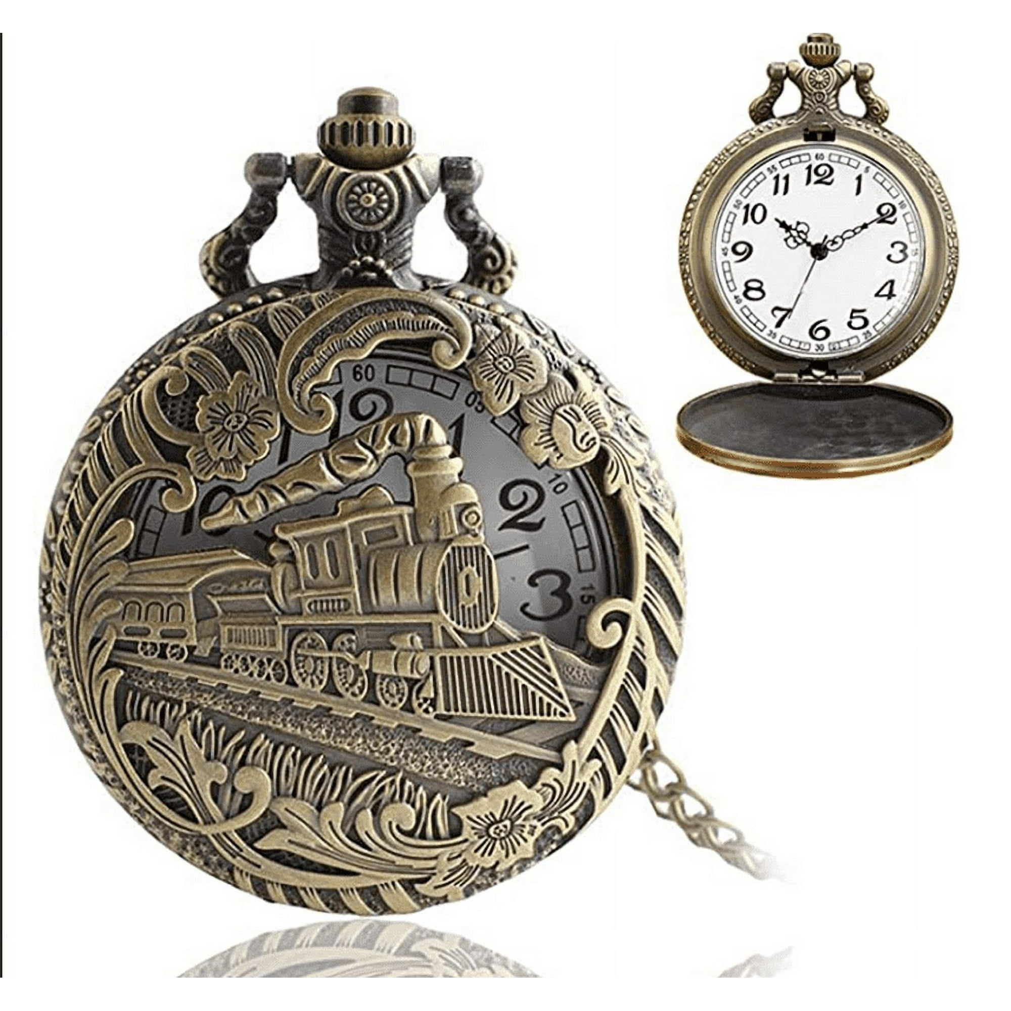 Antique train pocket watch hotsell