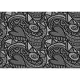 thumbnail image 1 of Ahgly Company Machine Washable Indoor Rectangle Transitional Charcoal Black Area Rugs, 2' x 4', 1 of 7