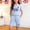 Light Blue, variant on SGFCWSX Girls 2 Piece Outfits Summer Patriotic Print Short Sleeve Top and Drawstring Elastic Waist Shorts Set Casual Daily Playwear Yellow Size 5T