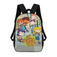thumbnail image 1 of Todos Crecidos-theme Backpack, Campus style schoolbag Bookbag with Adjustable Shoulder Straps And Large Zip Compartment, Unisex Travel Bags., 1 of 6