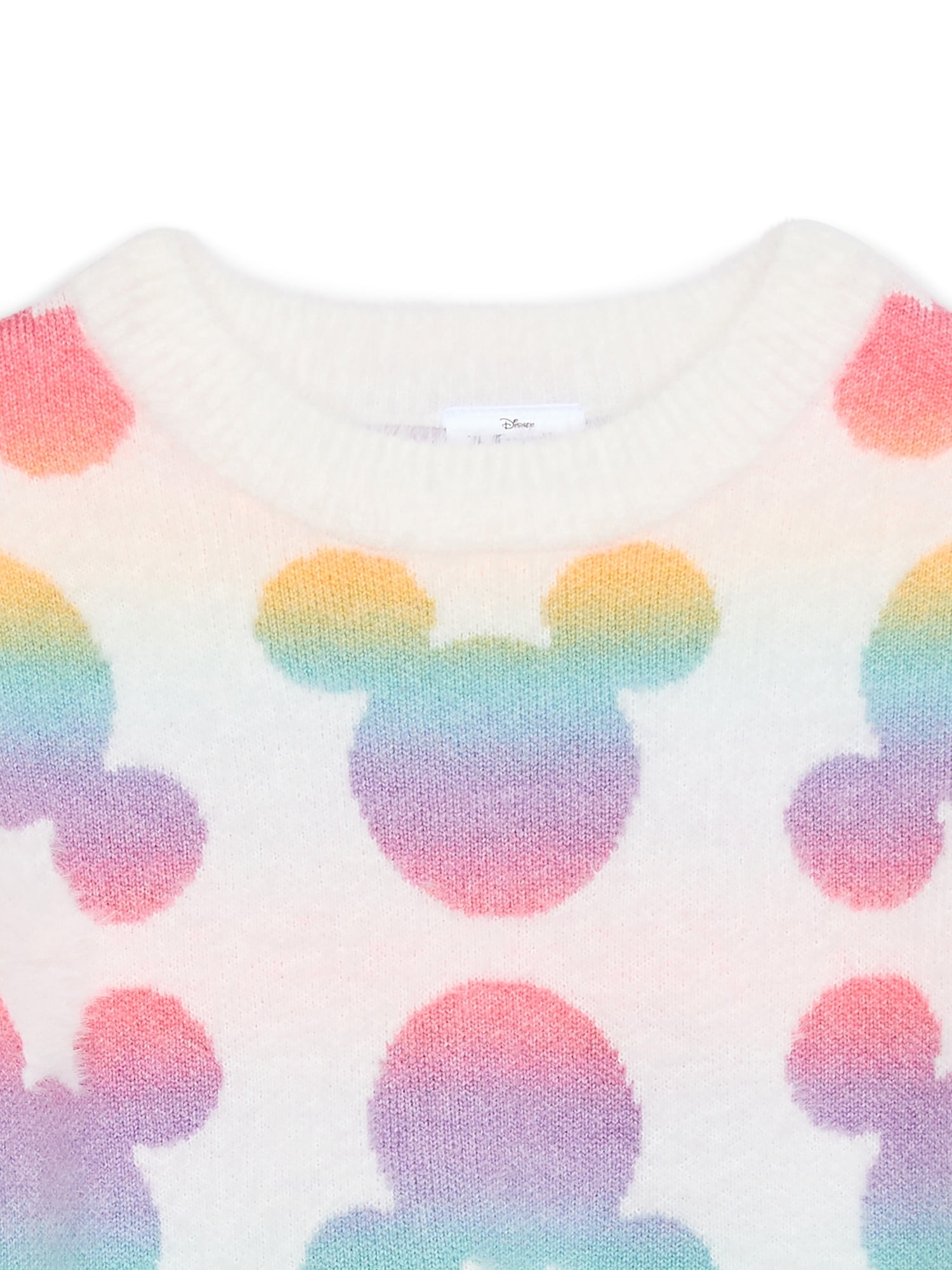Disney Minnie Mouse Girls Holiday Sweater, Sizes 4-16