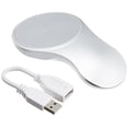 thumbnail image 2 of ASUS VivoMouse WT720 - Metallic Edition - mouse - optical - wireless - 2.4 GHz - USB wireless receiver - platinum white, 2 of 4