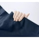 thumbnail image 4 of Sábana plana Utopia Bedding Queen, suave microfibra cepillada, azul marino, 4 of 8