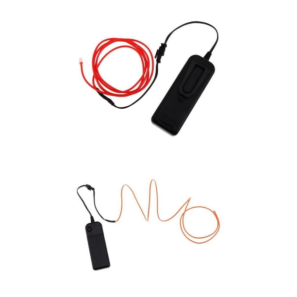 2 luces electroluminiscentes estroboscópicas de para decoración de s 2 Gloria Cuerda de alambre