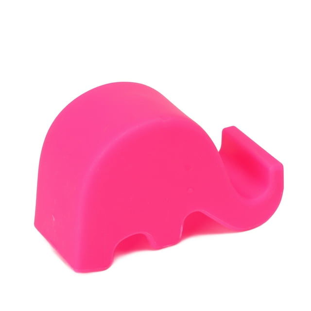 Elephant Cute Elephant Cell Phone Stand Plastic Phone Holder for Desk Home Office Birthday Gift