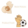 thumbnail image 3 of CRAFTHROU 10Ud De Pines Metálicos Multicolor Para Fanáticos De Fútbol Broches Para Y Accesorios, 3 of 8