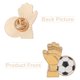 thumbnail image 3 of FELTECHELECTR 10Ud De Pin De Metal Para Fútbol Broches Para Y Multicolor, 3 of 8