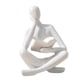 thumbnail image 4 of Thinker estatua decoración adornos artesanías figuras estilo nórdico coleccionables resina escultura arte figurita para regalo estante estudio hogar 85 cm x 6 cm x 115 cm Macarena Figura Lector abstracto, 4 of 8