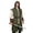 Army Green, variant on Men's Medieval Hooded Tunic Cloak Renaissance Sleeveless Robes and Belt 2PC Sets for Halloween Cosplay Viking