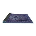 thumbnail image 2 of Ahgly Company Indoor Rectangle Medallion Blue Traditional Area Rugs, 2' x 4', 2 of 4