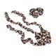thumbnail image 4 of Rizador de pelo sin calor con coletero, diadema con varilla rizadora sin calor, rulos para dormir, herramienta de peinado con estampado de leopardo, 4 of 14
