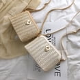 thumbnail image 3 of Straw Crossbody Bag for Women Woven Shoulder Purse Casual Vacation Travel Handbag, 3 of 3