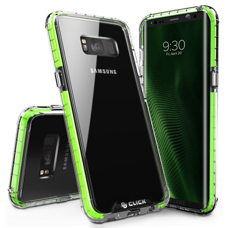 - Galaxy S8 / S8 Plus Case, CLICK CASE Surge Series - Thin Dual Layered Cover