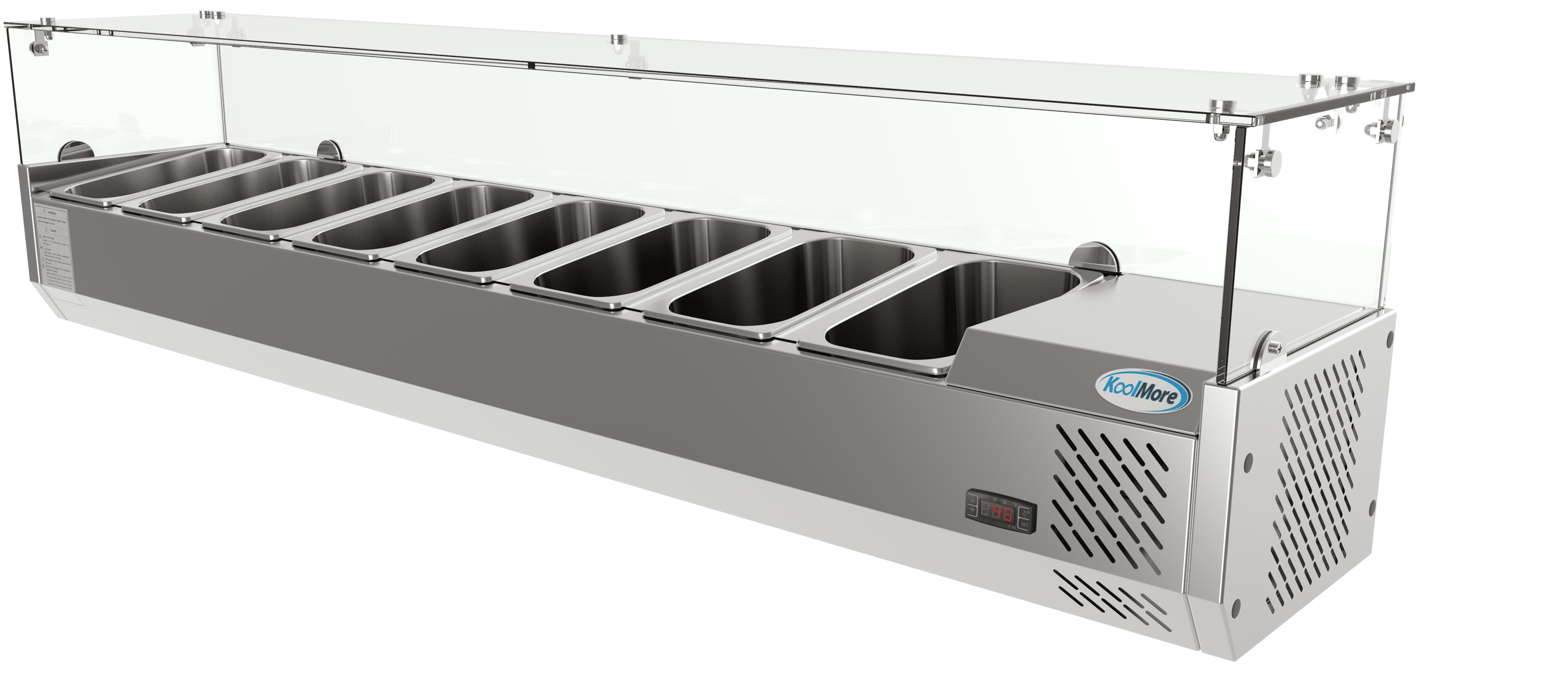 Countertop Condiment Refrigerated Prep Station Pizza And Salad Countertop Condiment Refrigerated Prep