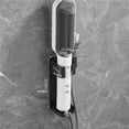 thumbnail image 4 of Soporte Para Barra De Rizador De Baño Espacio Aluminio Inodoro Férula Eléctrica Estante De Almacenamiento Colgador De Peine De Pelo Recto Adecuado Para El 99% De Las Varillas De Rizado En El Mercado Yuarrent HA019800-00, 4 of 7