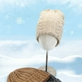 thumbnail image 3 of Unisex Adult Knit Hat Warm Acrylic Cotton Beanie One Size Fit All Winter Casual, 3 of 5