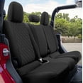 thumbnail image 5 of For 2020-2024 Jeep Gladiator FH Group Neoprene Waterproof Custom Fit Car Seat Covers - Rear Set Black, 5 of 5