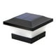thumbnail image 1 of Lámpara 6LED Luz de valla de energía solar Columna cuadrada impermeable Decoración de jardín 1pc JShteea El nuevo, 1 of 1