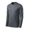 thumbnail image 5 of DISCONTINUED Sport-Tek ® Dri-Mesh ® Long Sleeve T-Shirt. K368, 5 of 6