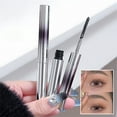 thumbnail image 2 of Brown Curling Iron Mascara, Washable Metal Mascara, Curling Iron Wand 3D Eyelash Non-Clumping, Smudge-Proof Natural Length Extra Slim Long Lasting, Natural Thick Clear Lashes-looking, 2 of 9