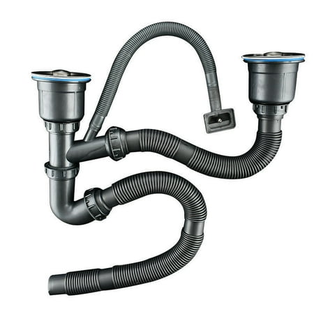 Tuyau flexible d'évacuation ,, siphon/piège pour l'évier de la cuisine ...