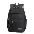thumbnail image 2 of UJNDER High School Students Large Capacity Nylon Travel Backpack with Multiple Compartments for Casual Daily Commuting,Black,Large, 2 of 4