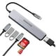 thumbnail image 1 of [Hub USB C] Adaptador multipuerto 7 en 1 GIGASTONE para iPad, MacBook Pro Air con divisor HDMI 4K, Thunderbolt PD de 100 W, lector SD/microSD, 1 of 3