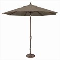 thumbnail image 1 of SimplyShade Parasol de Marché Octogonal Inclinable à Bouton-Poussoir 9 Pieds Taupe, 1 of 2