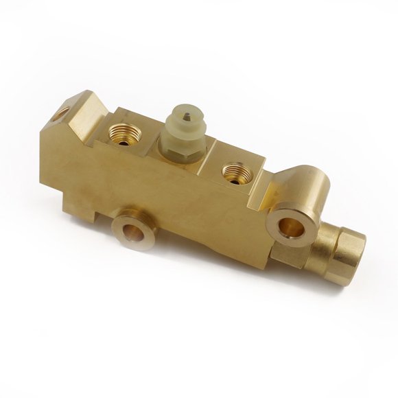 UTSAUTO Valve de Proportionnement de Frein en Laiton PV4 Système de Frein Disque/disque Combinaison de Valve