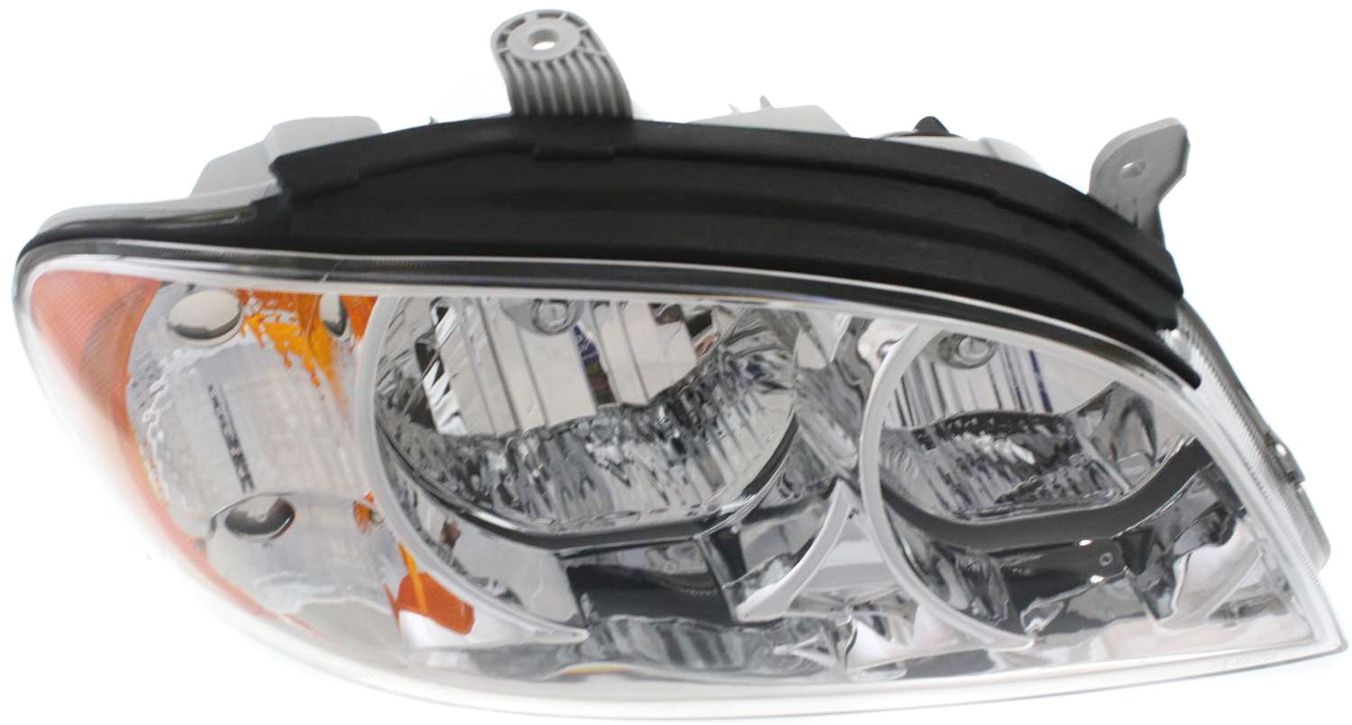 Headlight Compatible With 2002-2004 Kia Spectra Right Passenger Halogen With bulb(s)