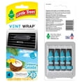 thumbnail image 2 of Ambientador para coche LITTLE TREES, ventile wrap Caribbean Colada, 2 of 4