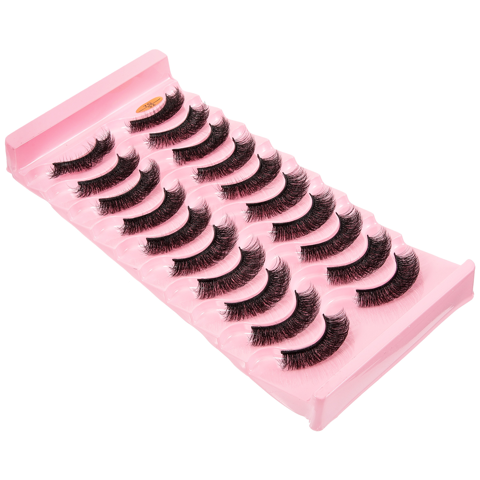 10 Pairs of Fake Eyelash Artificial Lashes Makeup Fake Lashes Fluffy